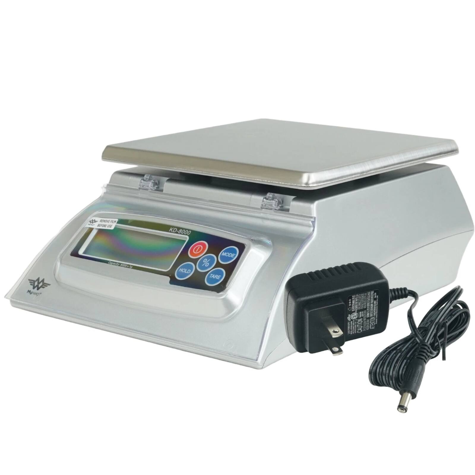 W My d -  - W H KD-8000 o MODE % HOLD TARE