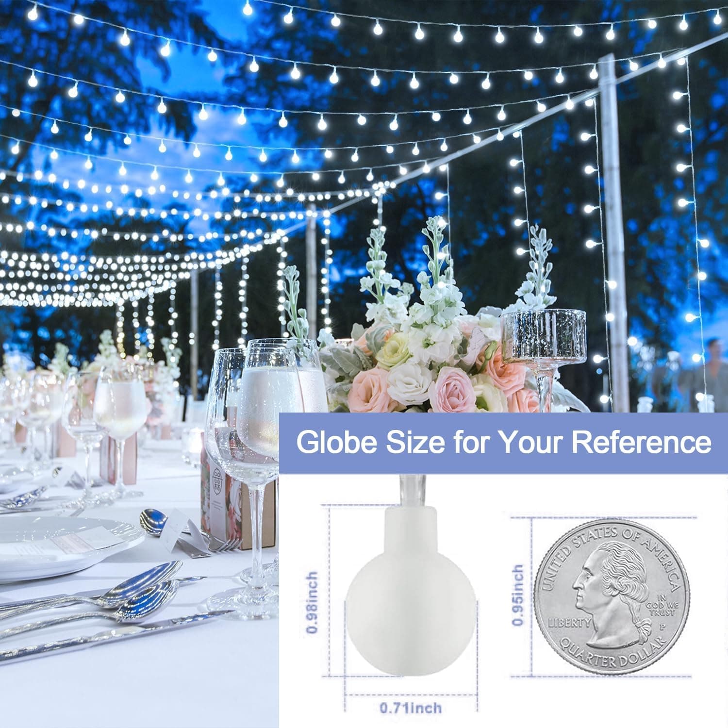 Globe Size for Your Reference  
98inch  
0.95inch  
0.71inch  
STATES OF UNITED AMERICA  
LIBERTY  
QUARTER DOLLAR