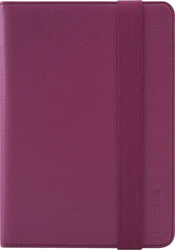 Front Standard. Incase - Book Jacket Folio Case for Apple® iPad® mini - Dark Cranberry.