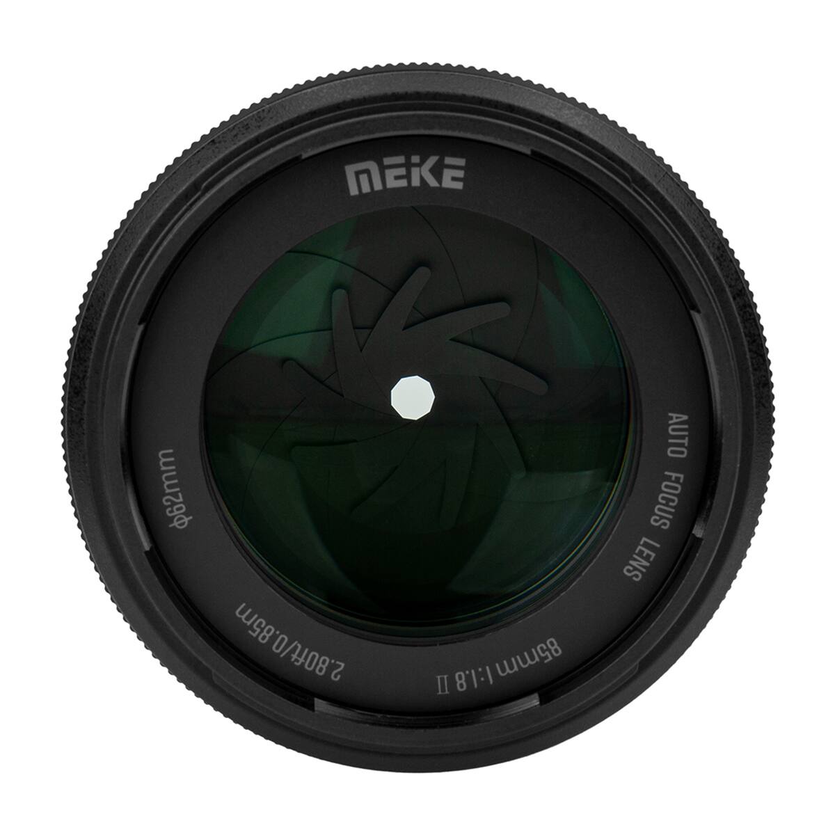 MEKE 62mm 85m 2.80ft/0 1:1.8 85mm II AUTO FOCUS LENS