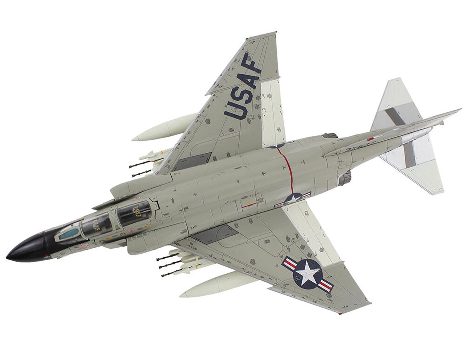 Alt View 1. Hobby Master - McDonnell Douglas F-4C Phantom II Fighter-Bomber Aircraft "Thailand" (1966) US Air Force 1/72 Model by Hobby Master.