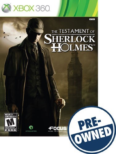  The Testament of Sherlock Holmes - PRE-OWNED - Xbox 360