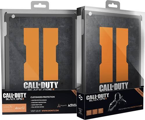 Angle Standard. Skinit - Call of Duty Case for Apple® iPad® 2 and iPad (3rd Generation) - Black.