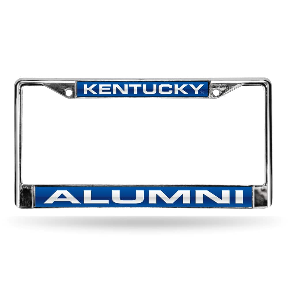 Rico Industries - Kentucky Wildcats Chrome Metal ALUMNI License Plate Frame Holder - Multi