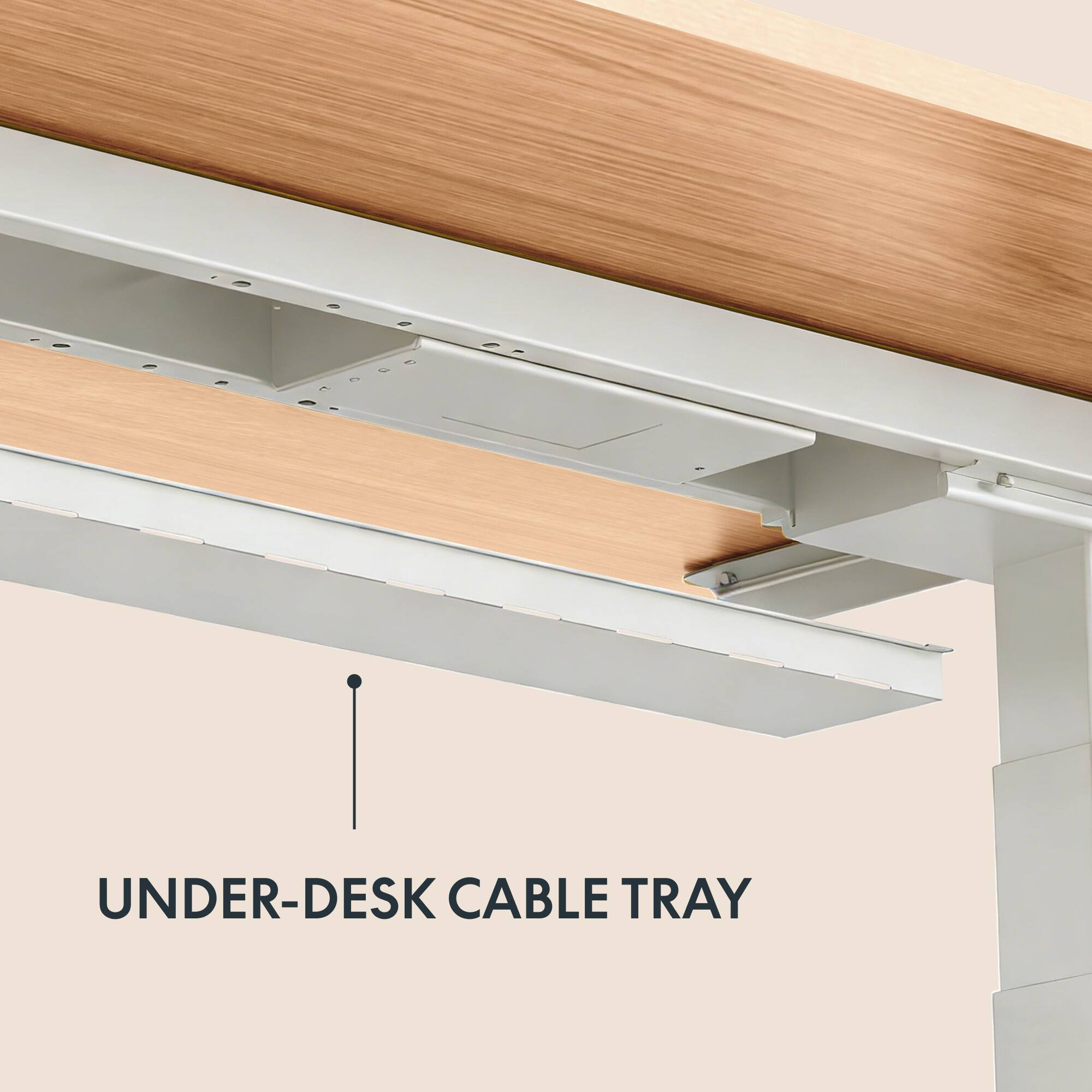 UNDER-DESK CABLE TRAY