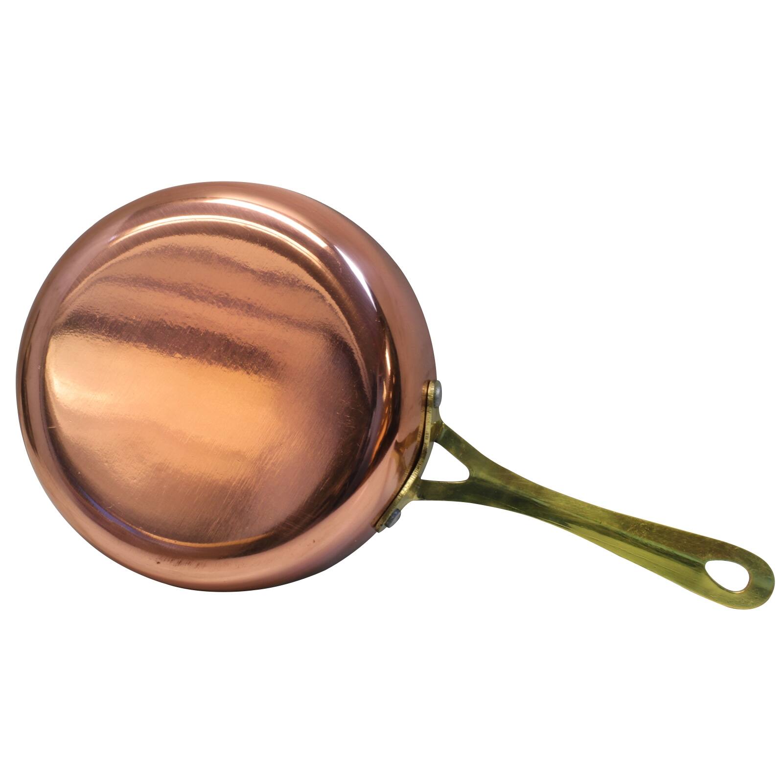 Alt View 1. Gibson - Gibson Home Rembrandt 4.7 Inch Stainless Steel Mini Frying Pan, Copper Plated - Copper.