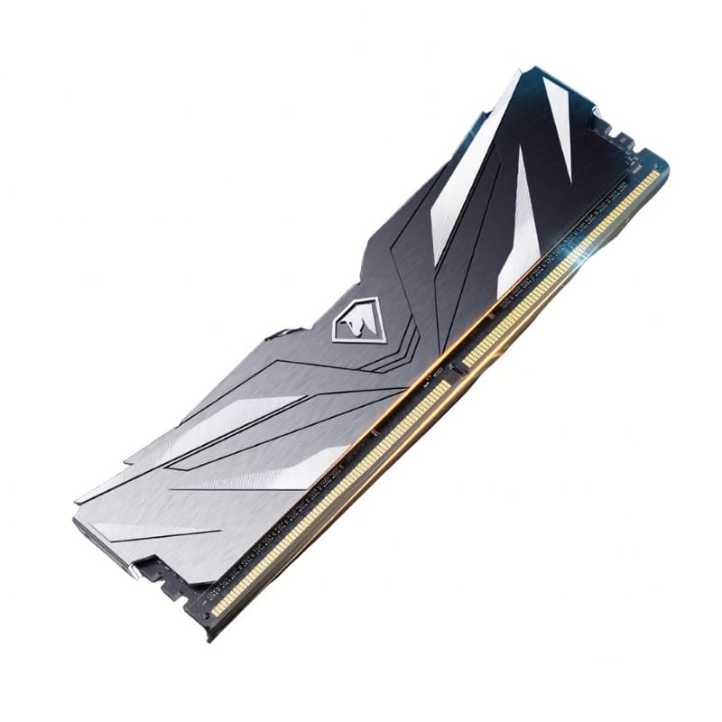 Netac - Shadow II 8GB DDR4 3200MHz Desktop Gaming Memory with XMP 2.0, Metal Heat Spreader - Black