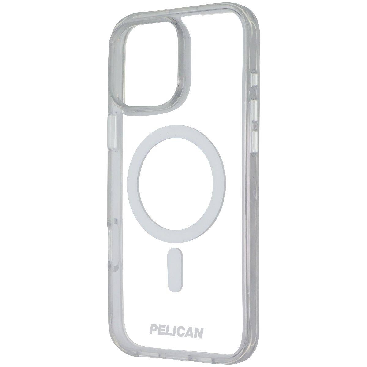 Front. Pelican - Pelican Ranger Series Case for MagSafe for Apple iPhone 16 Pro Max - Clear - Clear.
