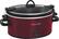 Alt View 11. Crock-Pot - 4-Quart Oval Slow Cooker - Red.