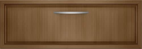 Front. KitchenAid - 30" Warming Drawer - Custom Panel Ready.