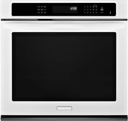 Best Buy: KitchenAid 30" Built-In Single Electric Convection Wall Oven ...