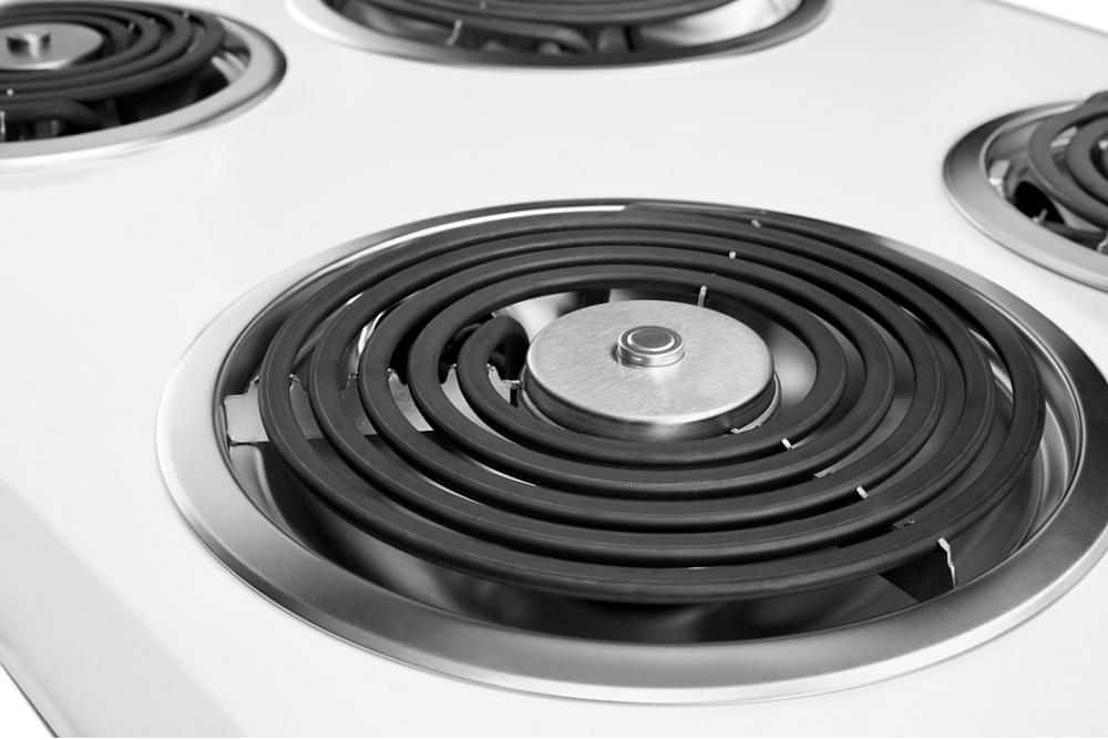 Alt View 14. Whirlpool - 30" Built-In Electric Cooktop - White.