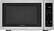 Front. KitchenAid - 1.6 Cu. Ft. Full-Size Microwave - Black/Stainless.