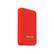 Alt View 1. RapidX - Boosta 5k mAh 7.5W Magnetic Wireless Portable Charger for iPhone 12, 13 & 14 - Red.