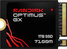 SANDISK OPTIMUS™ GX II
1TB SSD
7100M