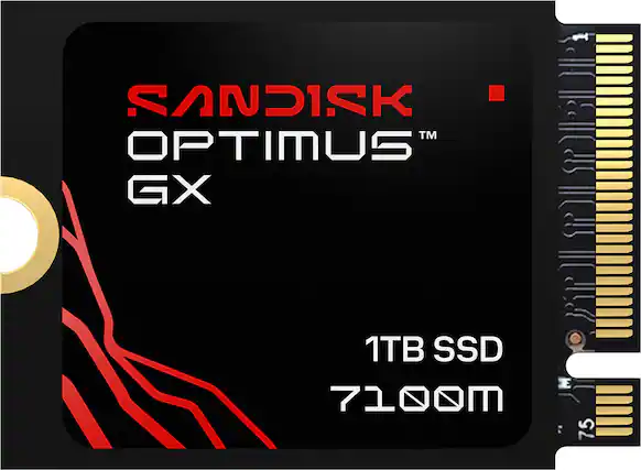 SANDISK OPTIMUS™ GX II
1TB SSD
7100M