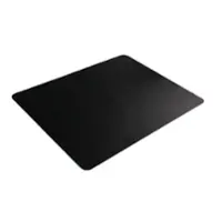 Floortex - Desktex Black Vinyl Rectangular Desk Pad - 20" x 36" - Black - Front_Zoom