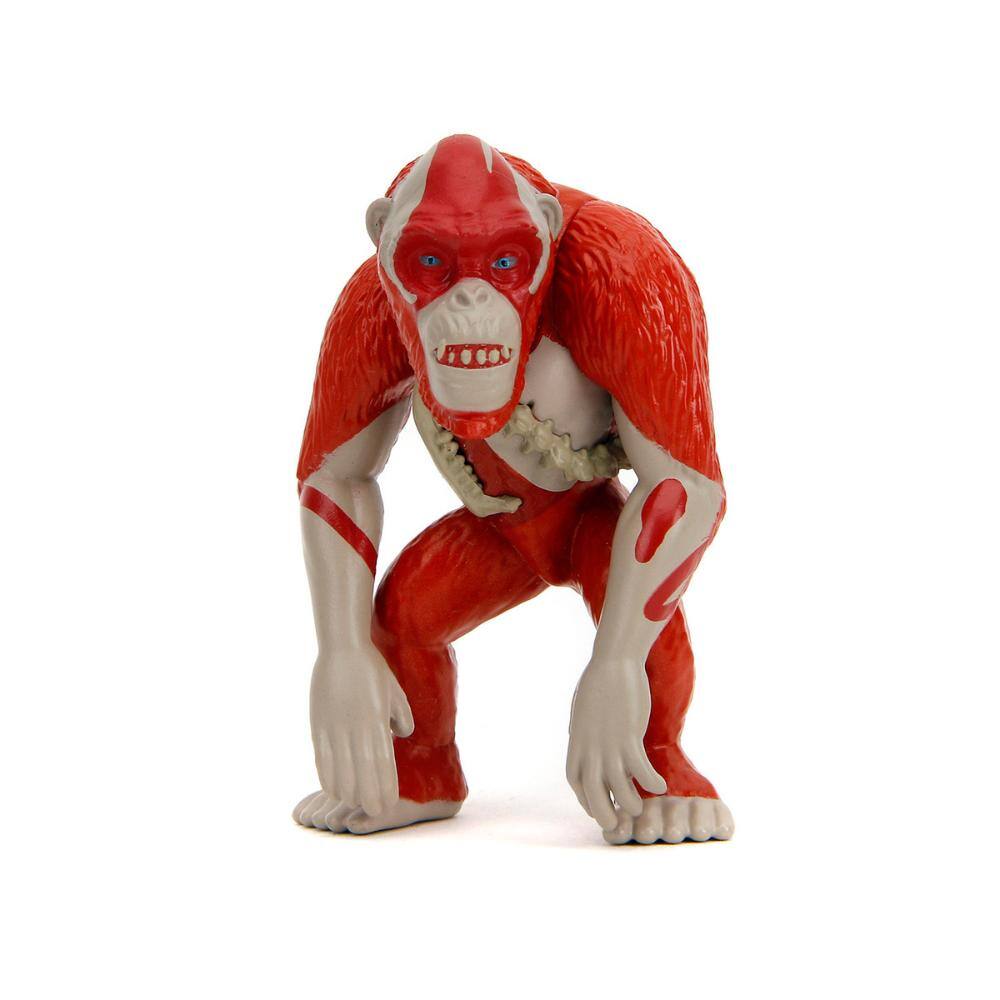 Alt View 1. Jada - Set of 4 Diecast Figures "Godzilla x Kong: The New Empire" (2024) Movie "Metalfigs" Series Diecast Models by Jada - Multicolor.