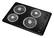 Alt View 13. Whirlpool - 30" Built-In Electric Cooktop - Black.