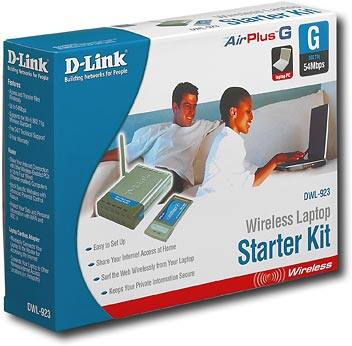 Angle Standard. D-Link - AirPlus G 802.11g Wireless Notebook Starter Kit.
