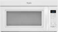 Front Standard. Whirlpool - 2.0 Cu. Ft. Over-the-Range Microwave - White.
