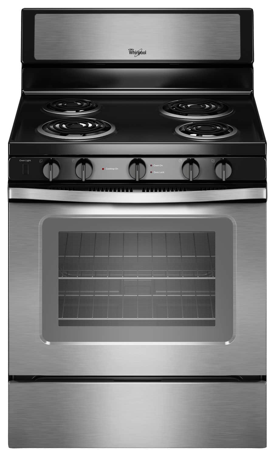 Best Buy: Whirlpool 4.8 Cu. Ft. Self-Cleaning Freestanding Electric ...