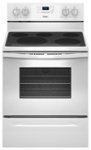 Front Zoom. Whirlpool - 5.3 Cu. Ft. Self-Cleaning Freestanding Electric Convection Range - White.