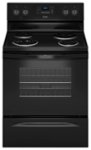 Front Zoom. Whirlpool - 4.8 Cu. Ft. Self-Cleaning Freestanding Electric Range - Black.