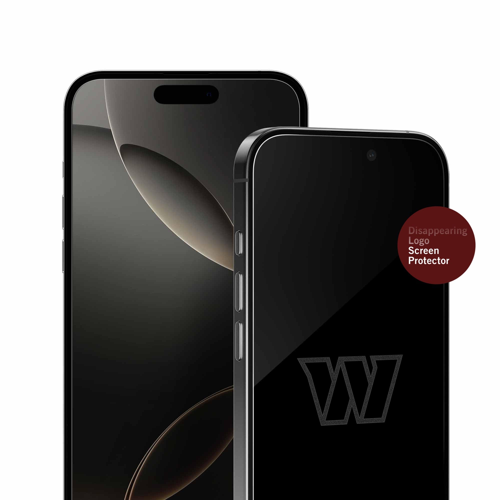 Disappearing Logo Screen Protector