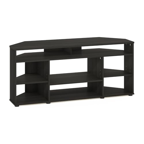 Hirose Alice - Turn-n-tube Easy Assembly 4-tier Petite Entertainment Center / Tv Stand Unit Desk Blackwood Manufactured from - Espresso-4-Tier