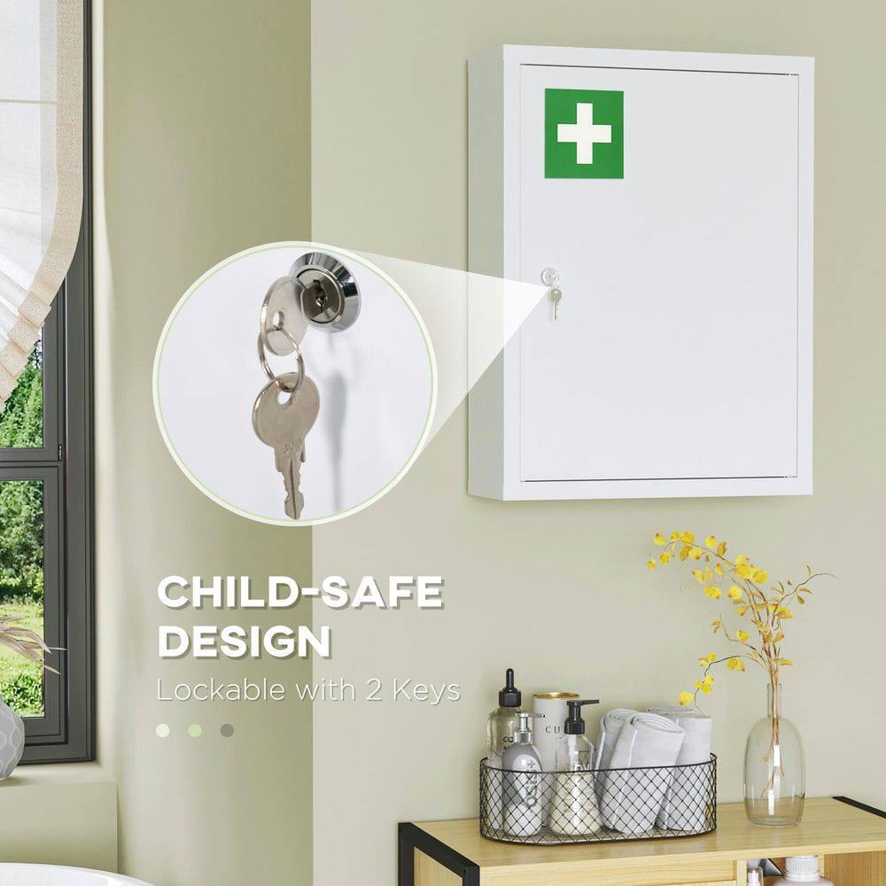 CHILD-SAFE DESIGN  
Lockable with 2 Keys