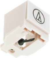 Audio-Technica - Replacement conical stylus - White - Front_Zoom