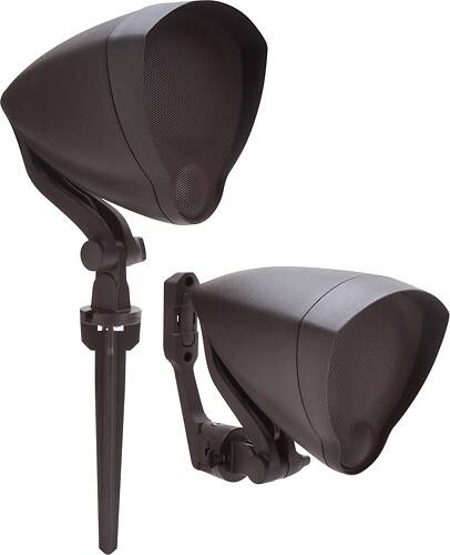 Front. Niles - Indoor/Outdoor Speakers (Pair) - Black.