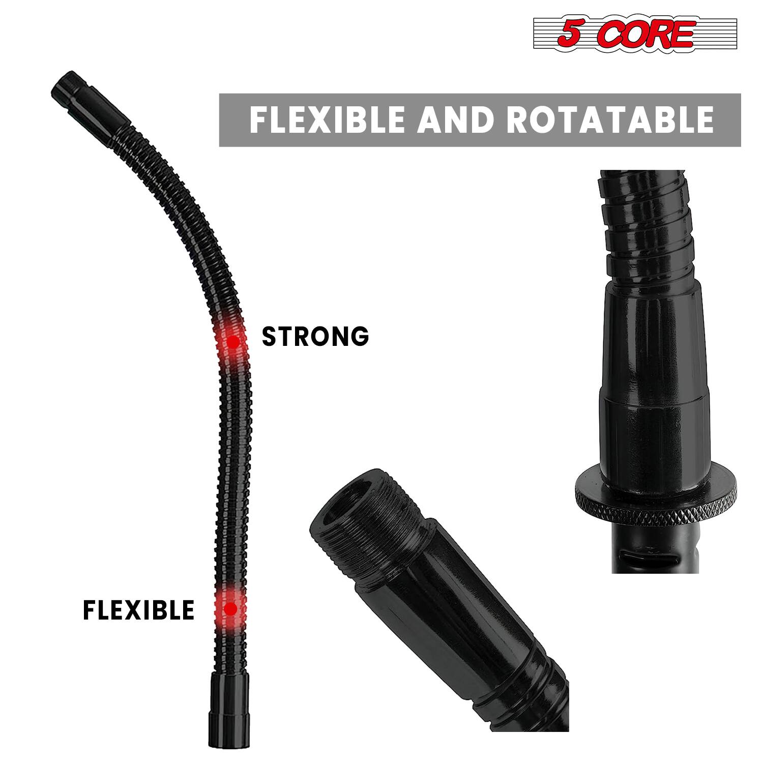 5 CORE  
FLEXIBLE AND ROTATABLE  
STRONG  
FLEXIBLE