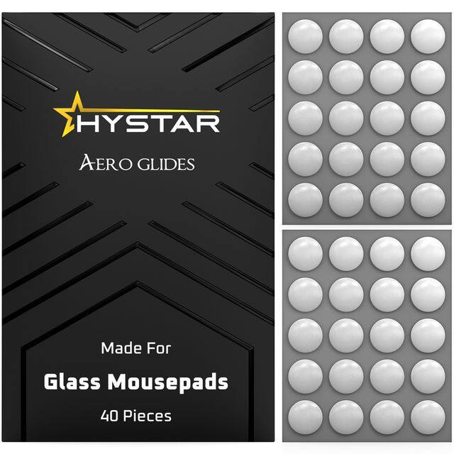 HYSTAR Aero Glides  
Made For Glass Mousepads  
40 Pieces