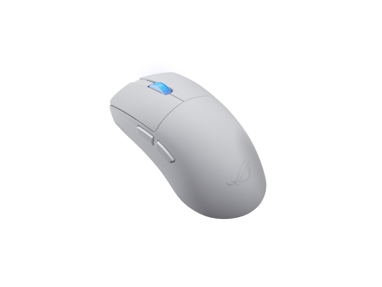 Alt View 1. ASUS - ASUS ROG Harpe II Ace Wireless Gaming Mouse (2025) 42K DPI, 8K Polling, 48g, 101hr Battery, Tri-Mode, White - White.