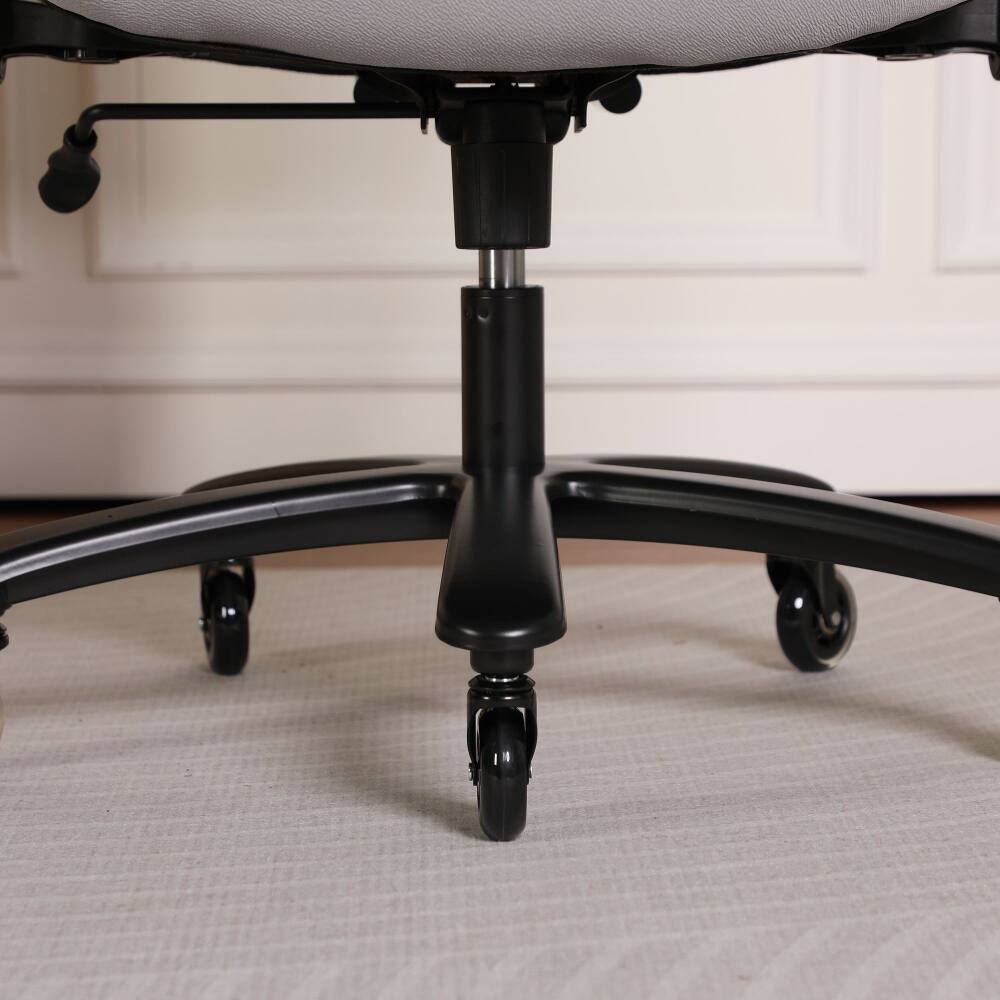 Alt View 8. Loheer - Loheer Big and Tall Office Chair Ergonomic Gaming Chair Grey - Grey.