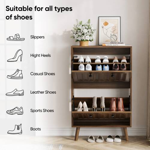 Suitable for all types of shoes

- Slippers
- High Heels
- Casual Shoes
- Leather Shoes
- Sports Shoes
- Boots