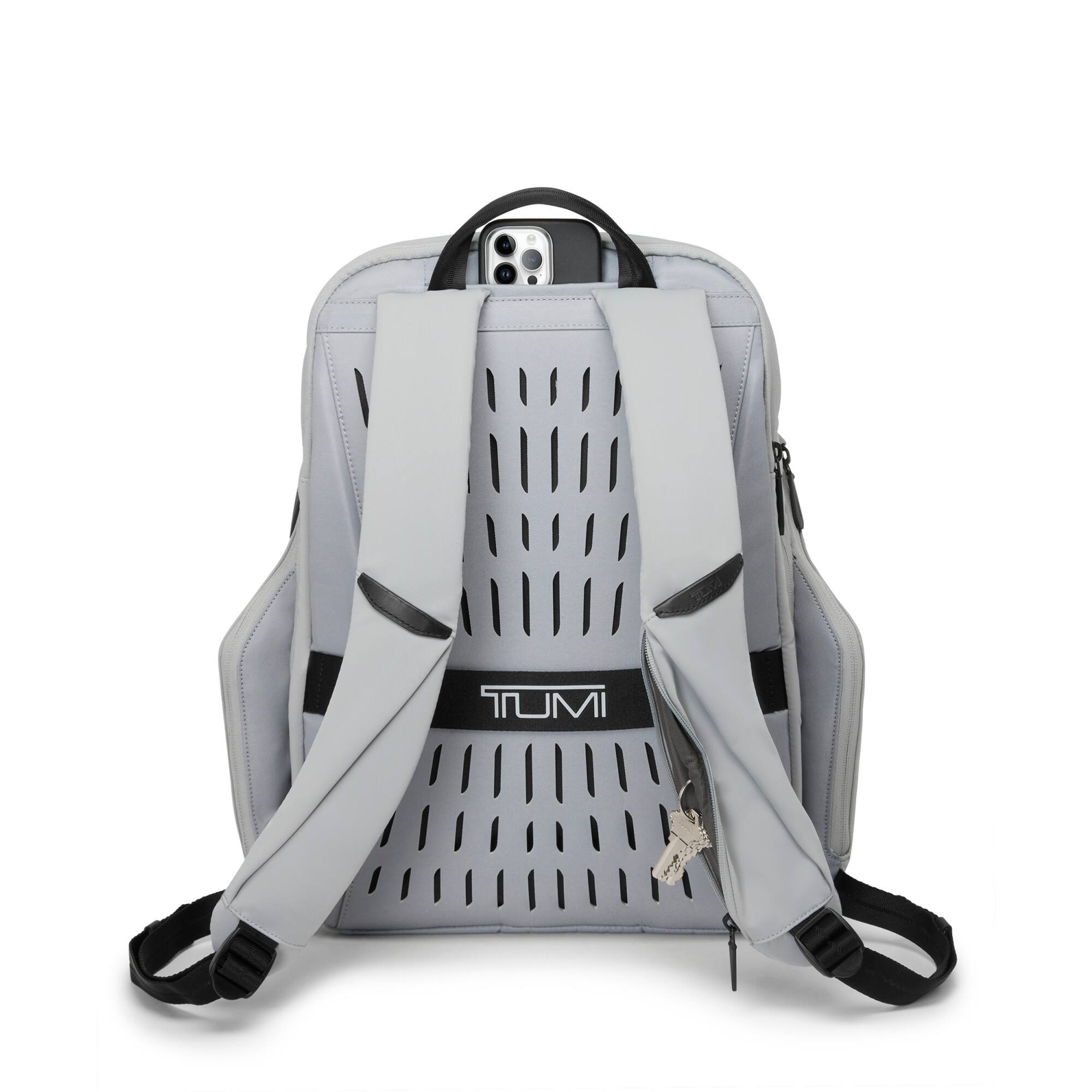 Back. TUMI - Axis Large Backpack 25L - Cement.