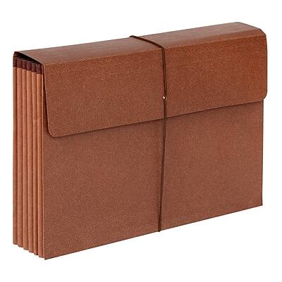 Alt View 1. Pendaflex -  30% Recycled Expanding Wallet with Elastic Closure, Legal, Brown  - Brown.