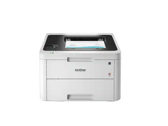 Front. Brother - HL-L3220CDW Wireless Compact Digital Color Laser Printer - Gray.