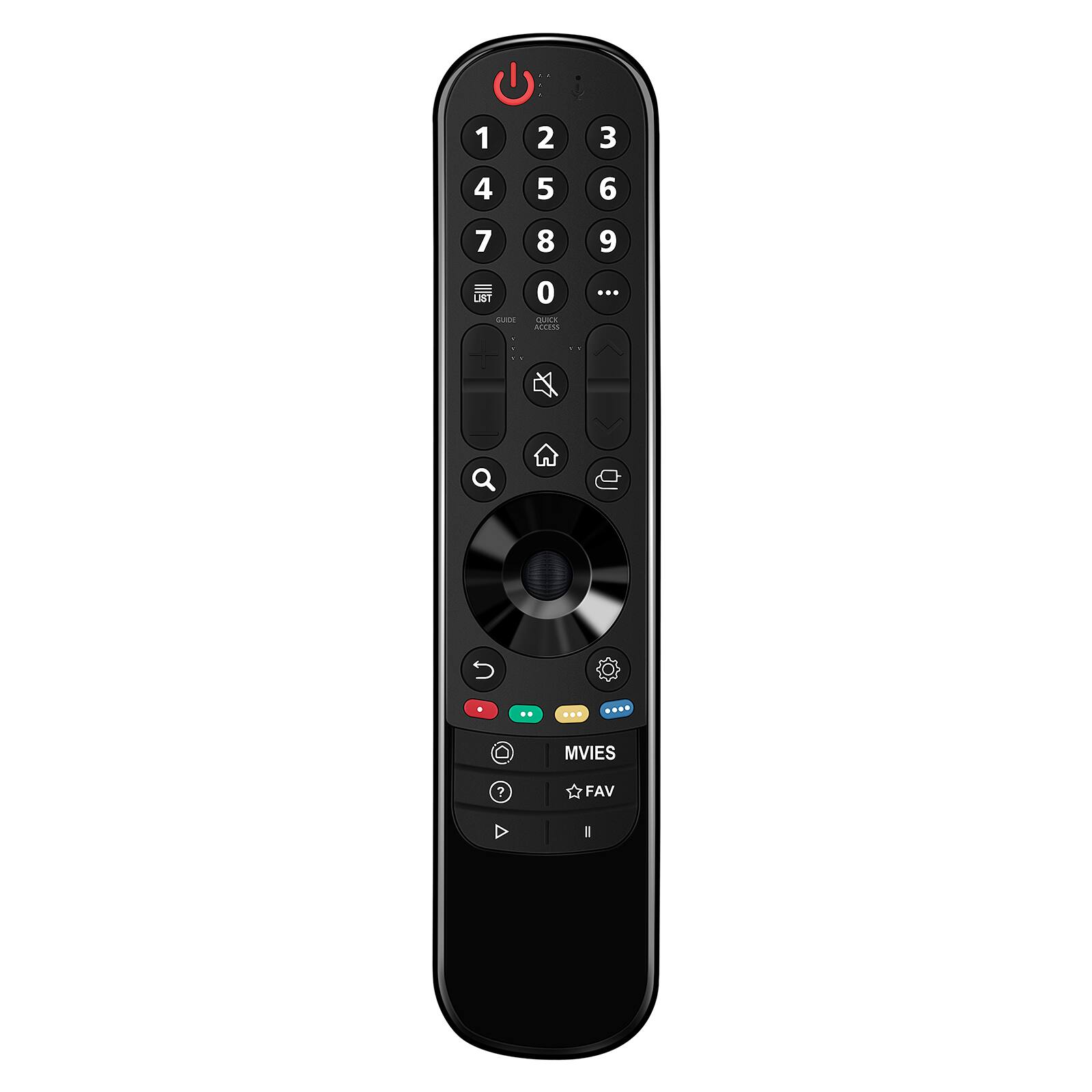 WINFLIKE - MR21GA Replacement Remote Control fit for LG Smart TV 2021 OLED TV Series G1 C1 A1 - Black