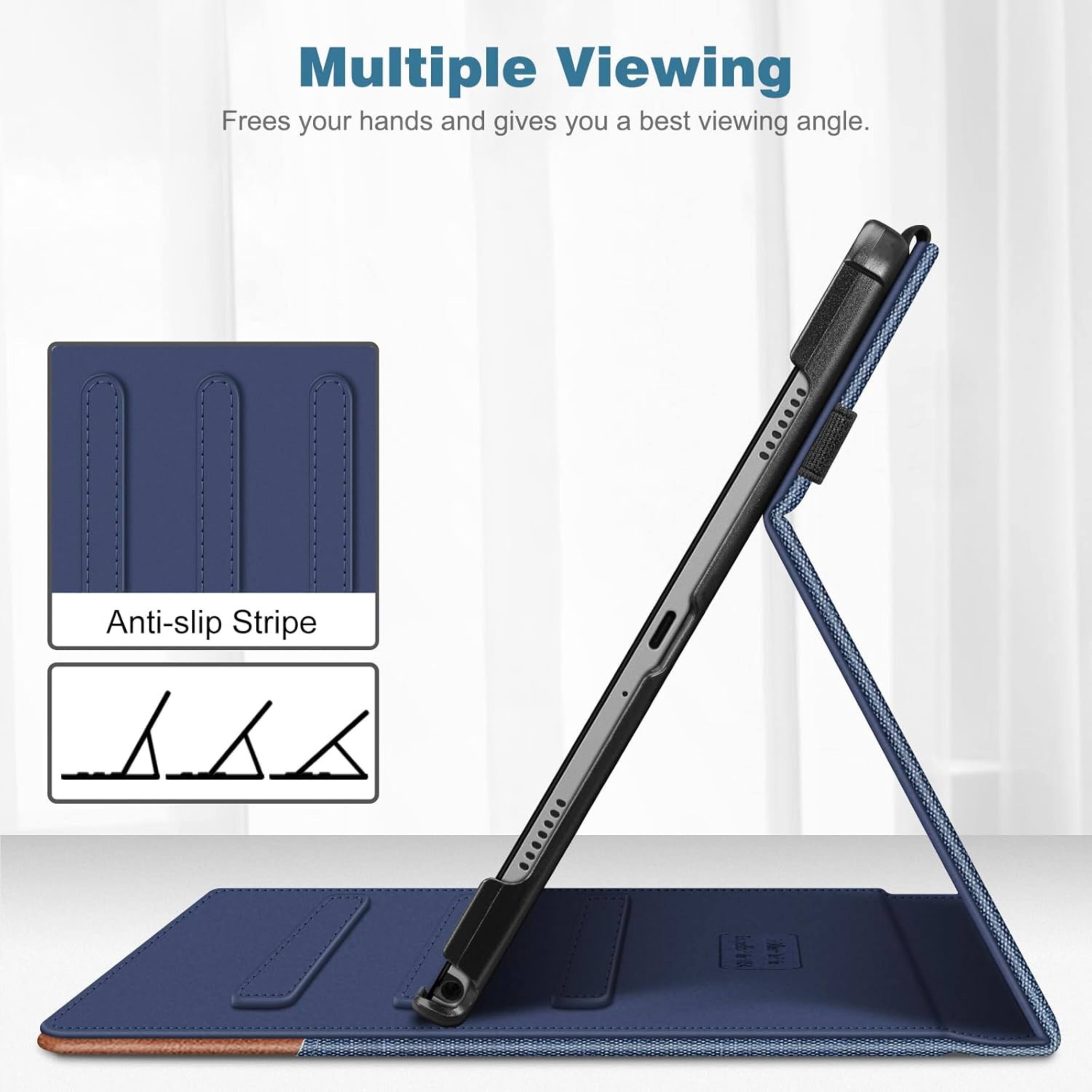 Multiple Viewing  
Frees your hands and gives you a best viewing angle.

Anti-slip Stripe