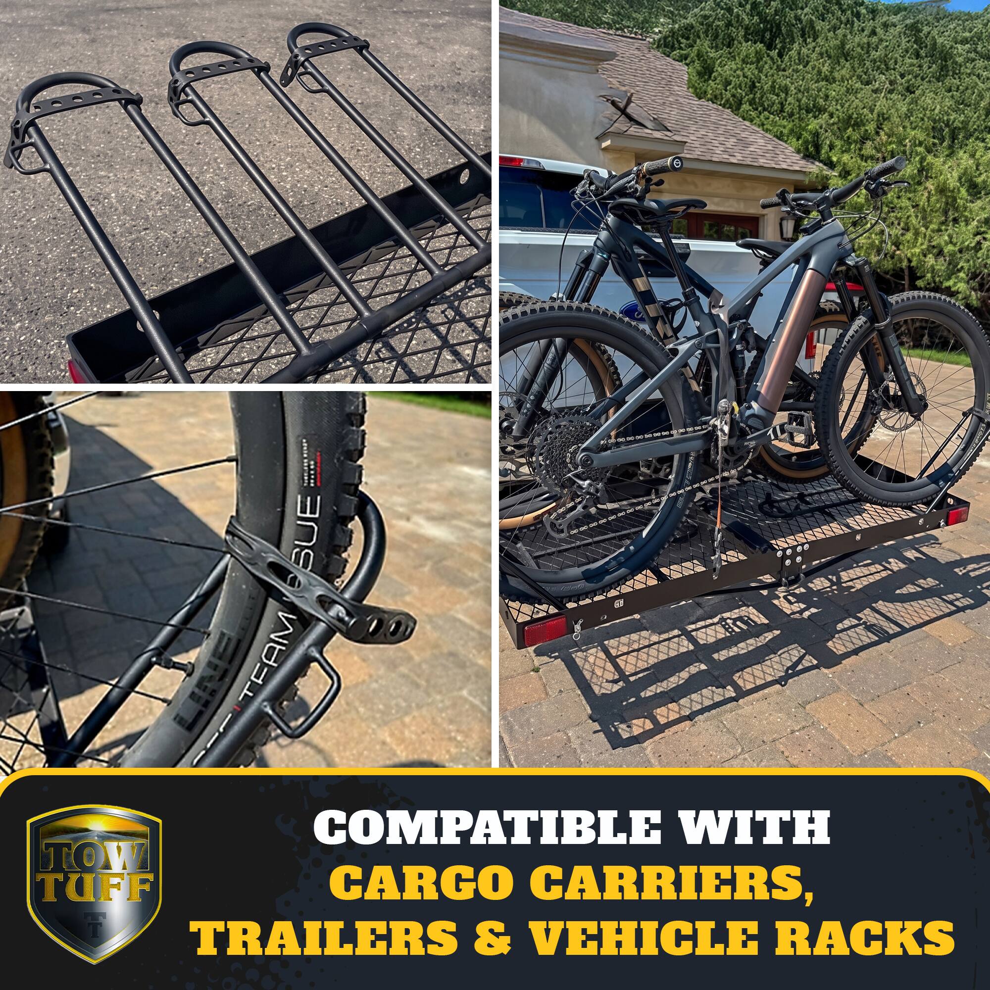 SUE TEAM COMPATIBLE WITH TOW TUFF CARGO CARRIERS, TRAILERS & VEHICLE RACKS
