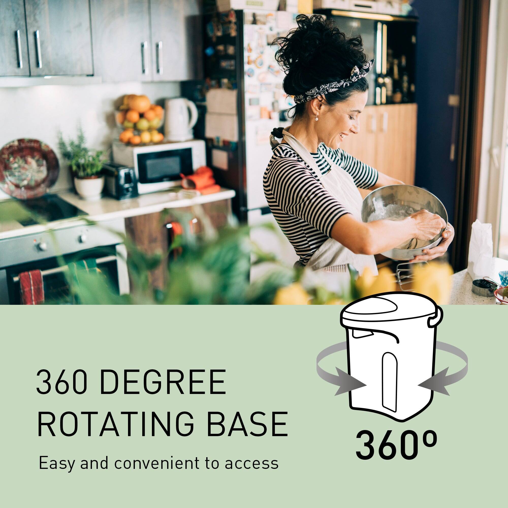 360 DEGREE ROTATING BASE  
Easy and convenient to access