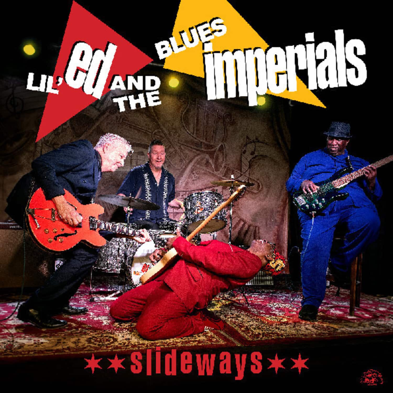 Lil' Ed & Blues Imperials - Slideways - Clear Red   - VINYL LP
