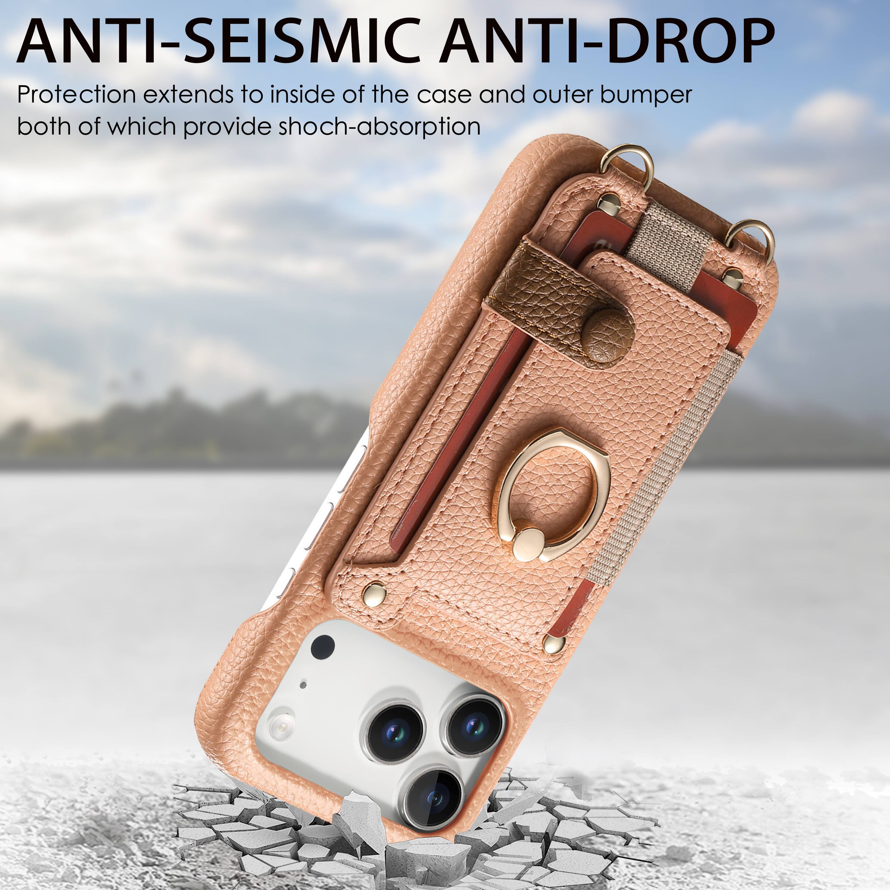 ANTI-SEISMIC ANTI-DROP

Protection extends to inside of the case and outer bumper both of which provide shock-absorption