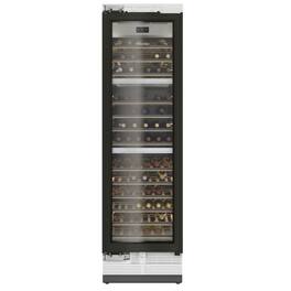 Miele - KWT 2612 Vi 24" Built-In MasterCool Wine Storage with 3 Temperature Zones and FlexiFrame Racks - Custom Panel Ready