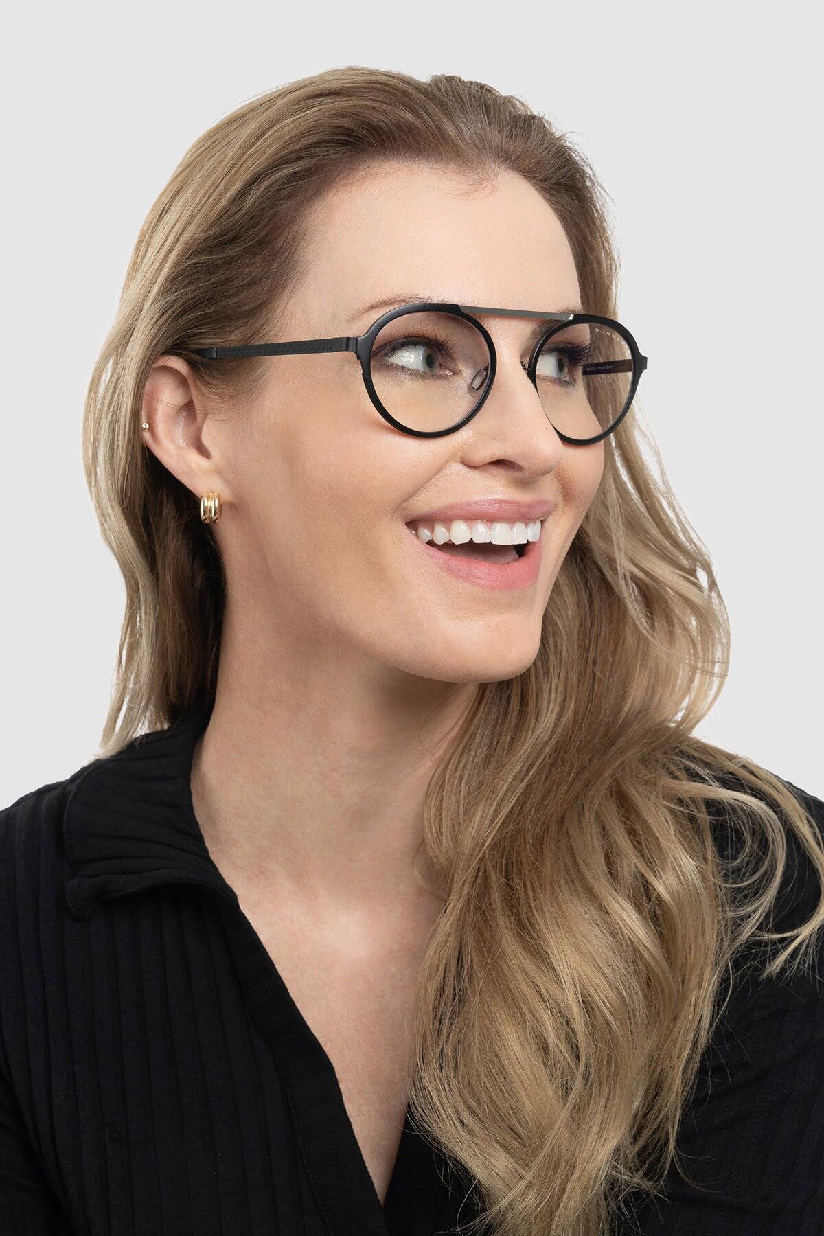 Back. GUNNAR - GUNNAR Computer Glasses  -  Pacifica, Onyx Silver, Clear Pro Lens - Blue Light Blocking, For Designers/Photographers - Onyx/Silver.