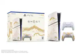 PS5 Console Ghost of Yōtei LE Bundle + DualSense Chroma Pearl (New) - PlayStation 5